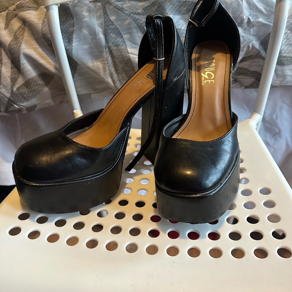 Black Platform Heels